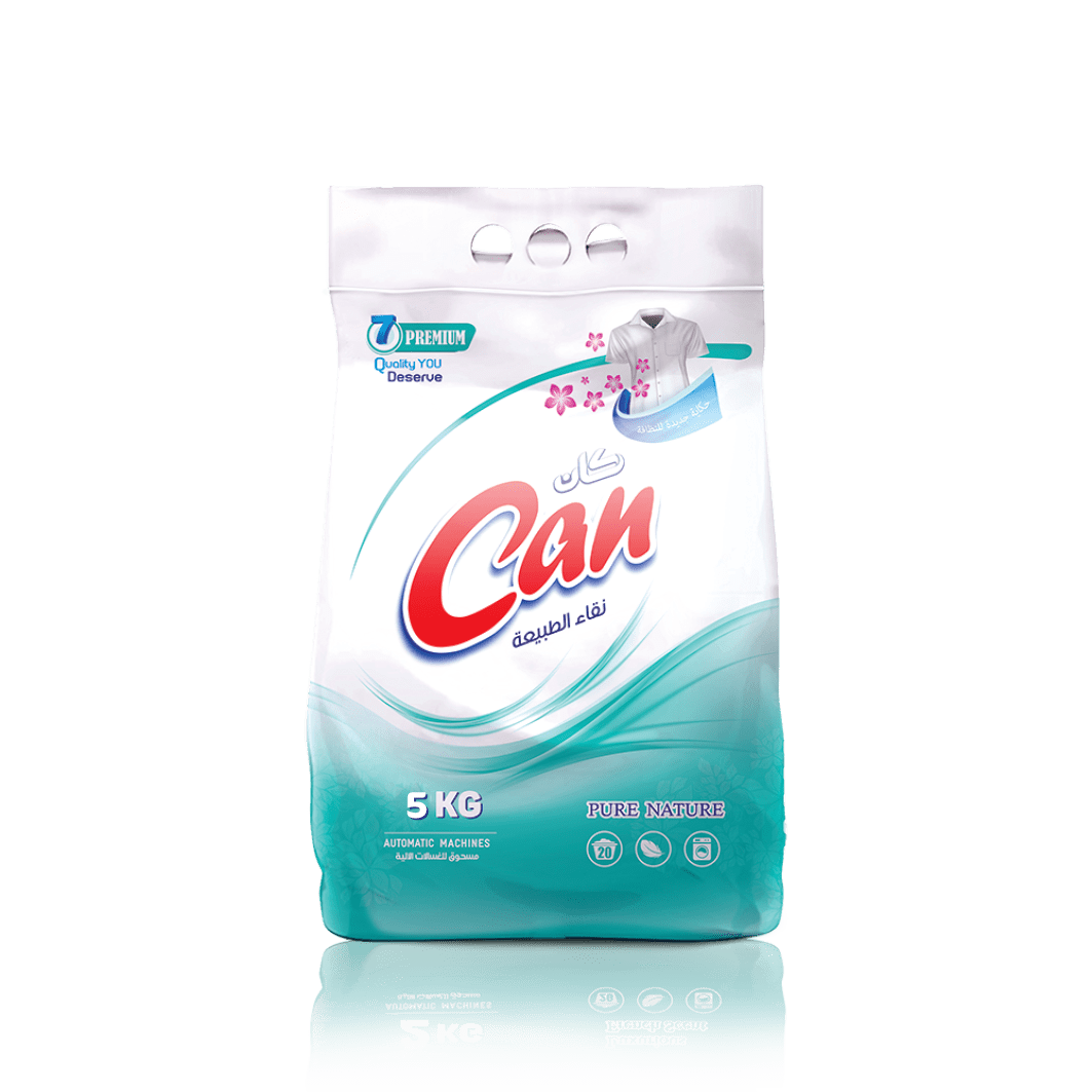 مسحوق الي كان نقاء الطبيعة 5 كغ مع مسحوق الي كان 700 غ مجانا .